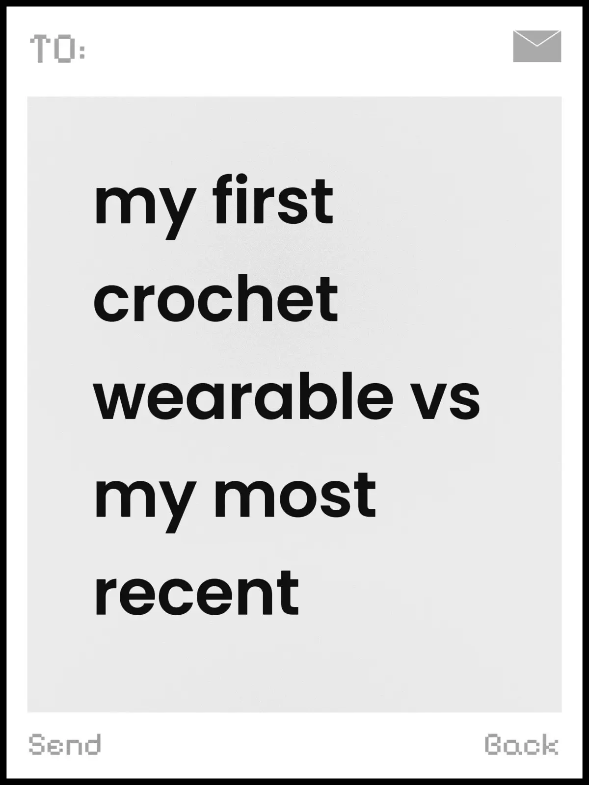 #crochet #crochetwearables #artprogress #audreyapparel 