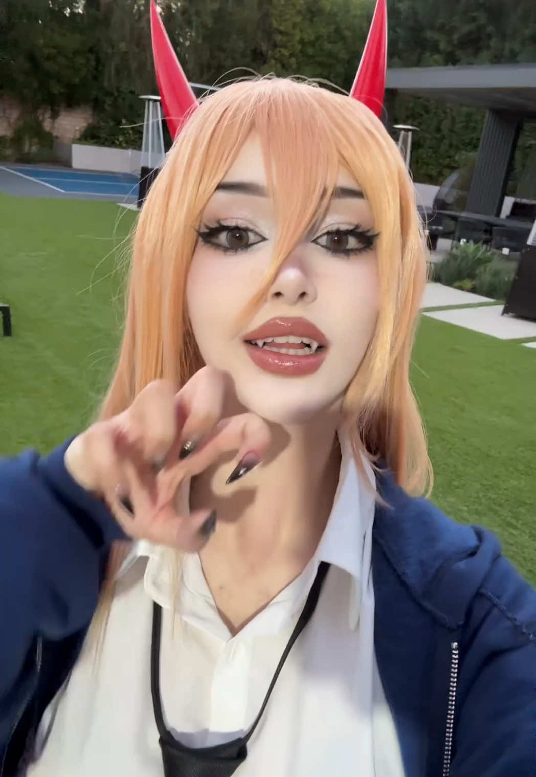 should I cosplay more again orrrr #fyp #powercosplay #chainsawman 