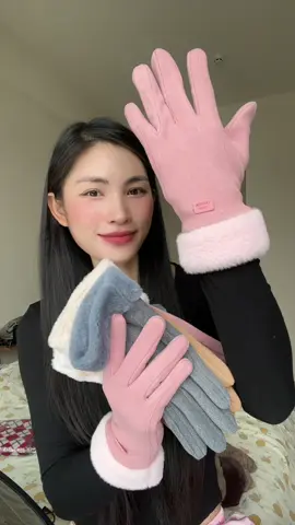 Vừa đẹp vừa ấm lại còn rẻ 🥰 #gangtay #gangtaylotlong #gangtaynilong #gangtaygiuam #gangtaymuadong 