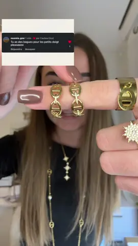 Cette bague est incassable 😱✨🤎#starofjewelry #bijouxacierinoxydable #bijouxautomne #sautoir #bague 