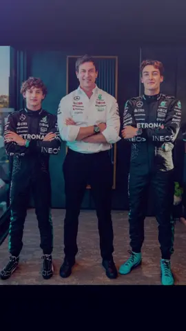 in mercedes we trust. gluck in qatar 🙏🏻😇 #mercedesamgf1 #georgerussell #kimiantonelli #totowolff #CapCut 