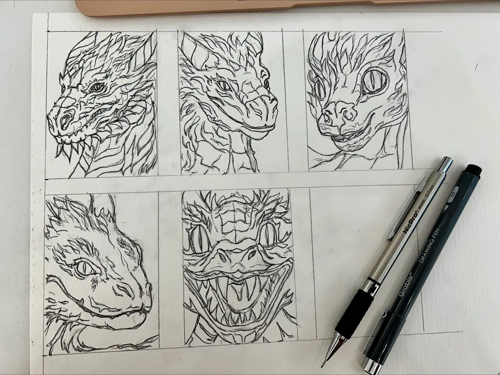 For the dragon lovers #sketchbook #fantasyart #drawing #darkfantasy #inkart