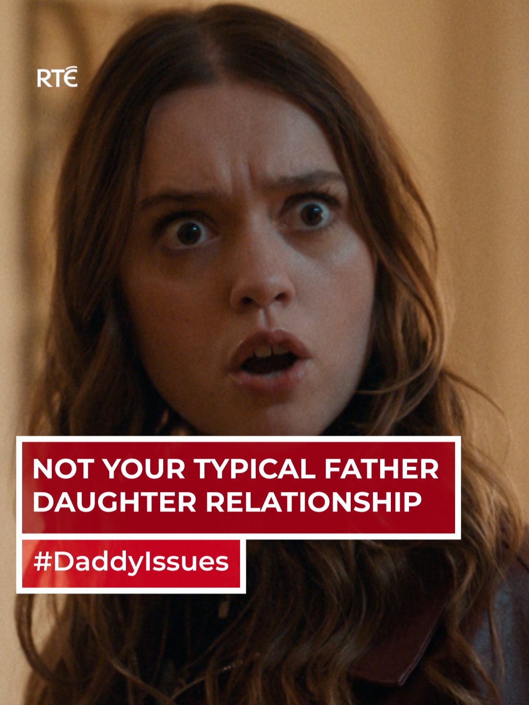 Not the usual kind of question a dad would ask a daughter 😅 #DaddyIssues | Stream now on #RTEPlayer