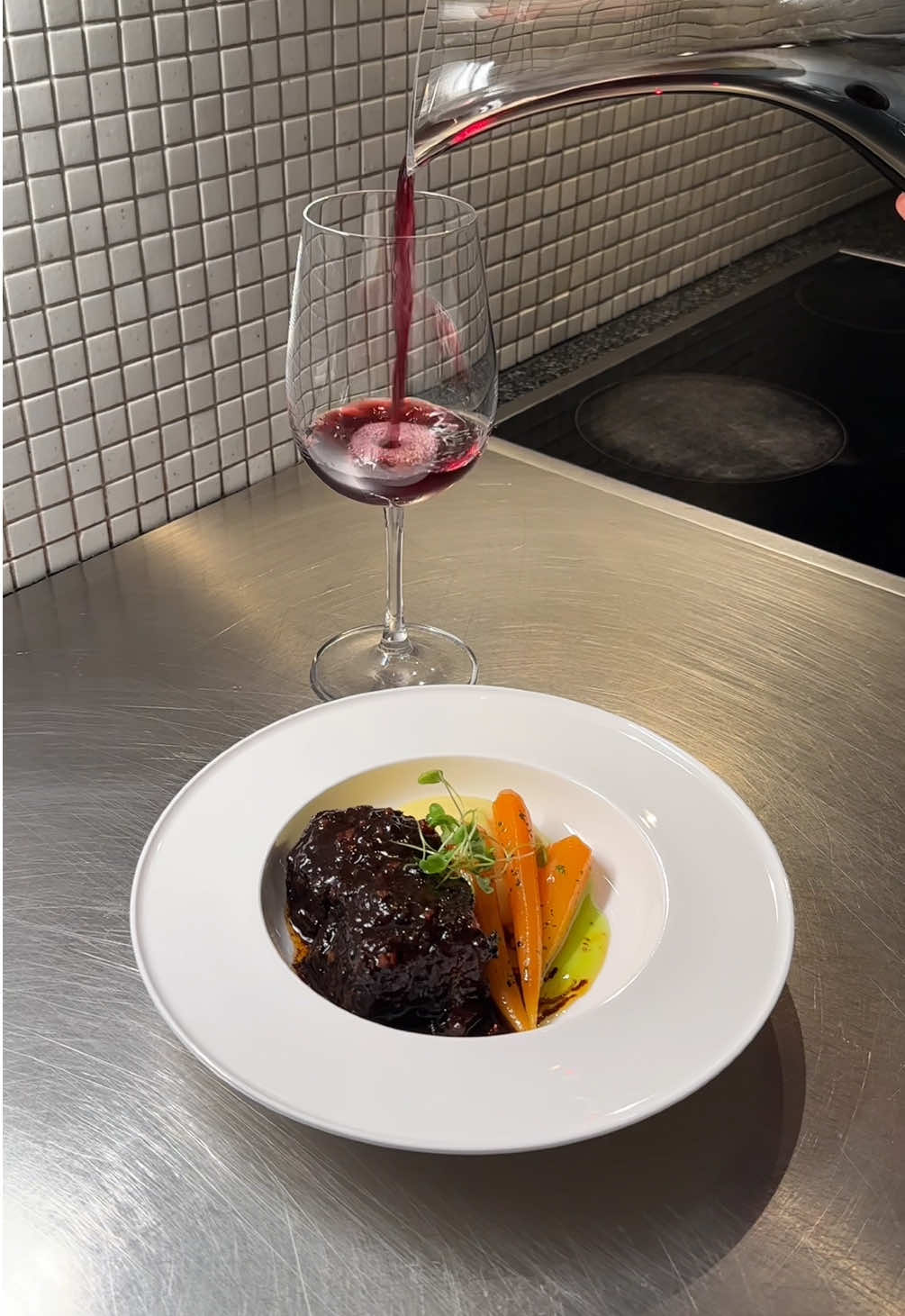 ASMR Stew & Pie #stew #carrots #potato Recipe link in bio. 