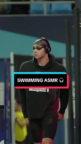 Swimming ASMR 🎧 #Swimming 