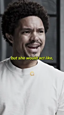 “She would act like…” 🤯 - Watch the full podcast with Trevor Noah in @The Diary Of A CEO - #lifestory #trevornoah #thediaryofaceo 