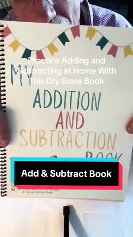 #additionandsubtractionbook #additionandsubtractiondryerasebook #additionandsubtraction #kidslearning #mrmathblog 