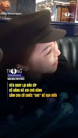 Vừa quay lại Đảo Síp, cô Hằng đã xin chú Dũng mua cho cô chiếc 