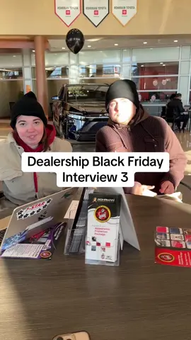 The one and only dealership Black Friday sales event went amazing. This is part three of six of interviewing customers at our Black Friday sales event only here at Rohrman Toyota. #blackfriday #deal #sale  