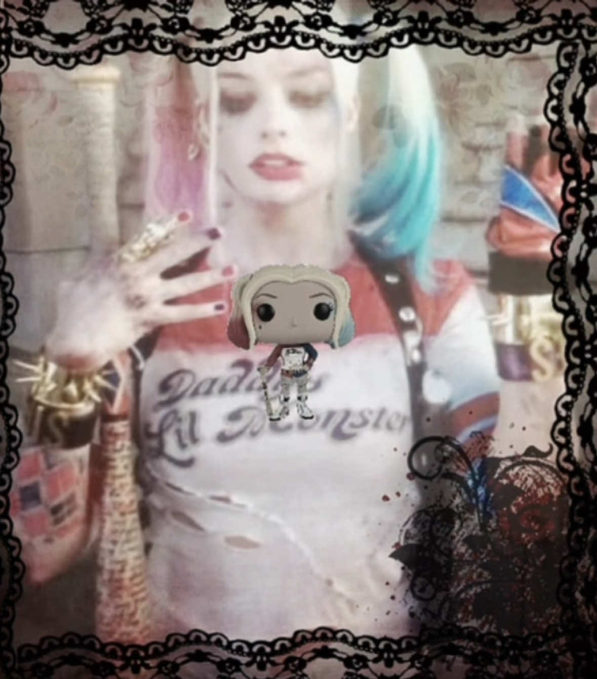 im so sorry for inactivity😓😓 requested by cutie @lana i dont like how this turned out so i will probably remake this #harleyquinn #dc #moodboard #edit #aesthetic 