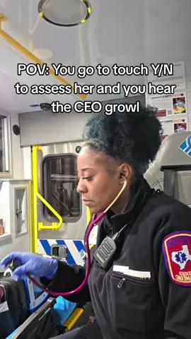 Chill, I'm just doimg my job #ynpovs #sidecharacter #paramedicsoftiktok 