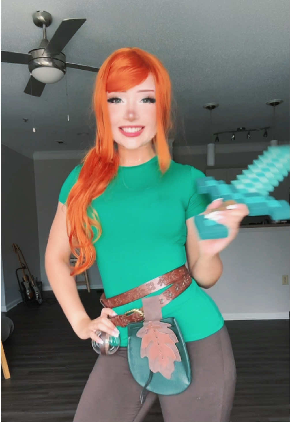 hop on minecraft #minecraftcosplay ##alexminecraft##cosplaydancer##minecraftalex##alexminecraftcosplay