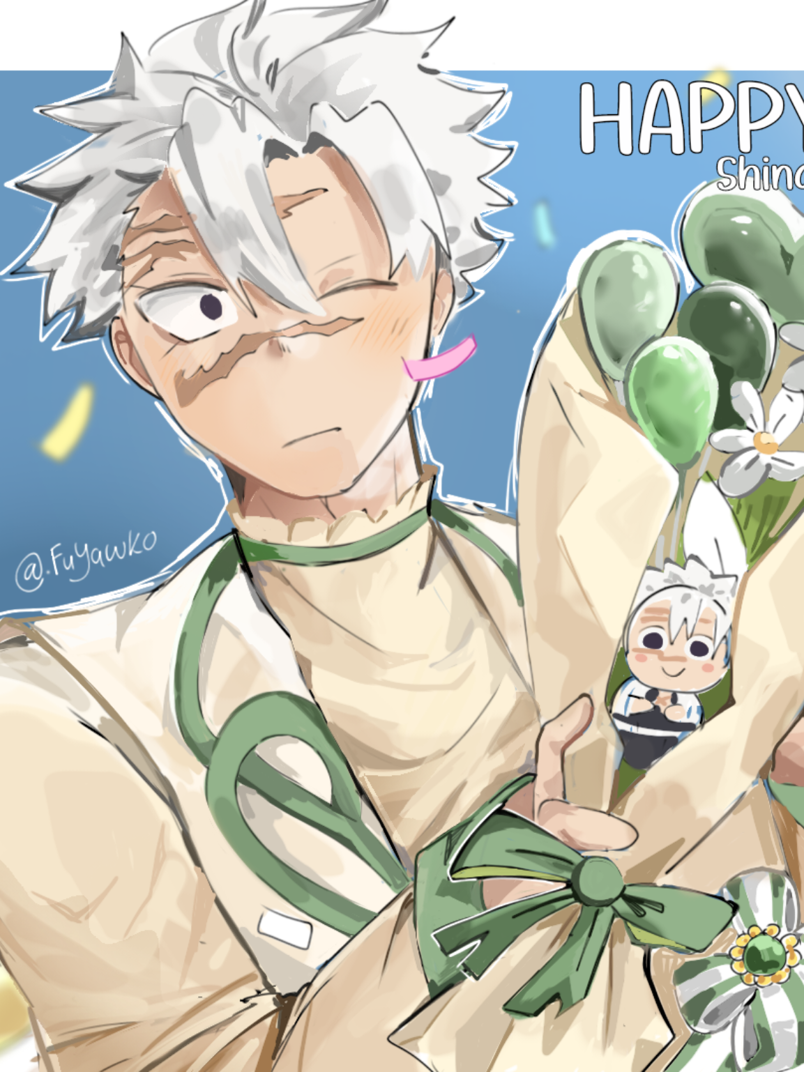 [ #sanemi ] this year gonna be his last birthday bcs its 2025 /iykyk #shinazugawa #fyp #kny #trending 