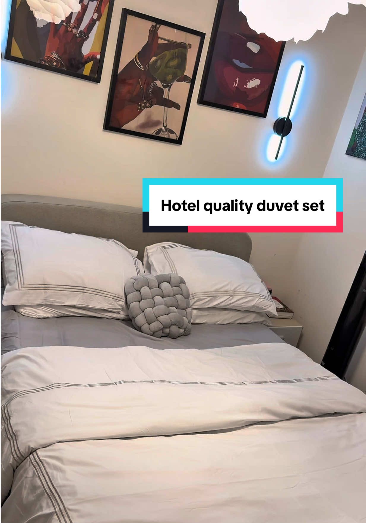 Get the feeling of hotel without breaking the bank #tiktokmademebuyit #fyp #blackfriday #dealdrops #beddingset 