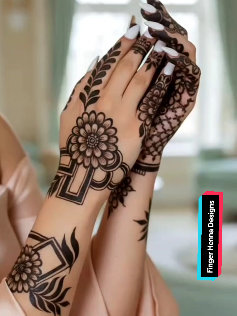 Finger Henna Designs #creatorsearchinsights 