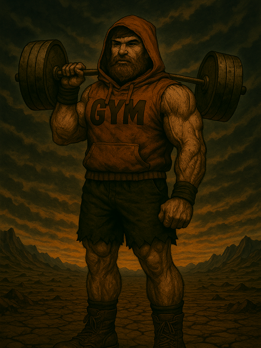 During the Avocado famine of the third age, Pyra learned that fasted cardio can make a lifter commit questionable deeds... 📜 Watch the Nattyverse Chronicle on YouTube now. 🗝 The Nattyverse Relic store is now live ⚔️ Like & Follow for more chapters from The Nattyverse #gymhumor #GymTok  #avocados #bulk #gymculture 