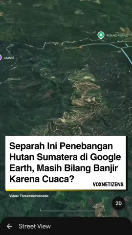 Banjir dan longsor yang melanda beberapa wilayah Sumatera dalam waktu hampir bersamaan bukan sekadar “musim hujan.” WALHI Sumut menegaskan bahwa hutan di Batang Toru, Tapanuli, dan banyak kawasan lain sudah lama rusak akibat penebangan, alih fungsi lahan, serta aktivitas tambang yang dibiarkan berkembang tanpa kontrol memadai. Ketika hutan hilang, daerah resapan lenyap, dan bukit dikupas, maka setiap hujan deras otomatis berubah menjadi bencana. Laporan dari Mongabay dan berbagai lembaga lingkungan juga menunjukkan pola yang sama: daerah-daerah yang paling parah banjirnya adalah wilayah yang hutannya habis dan tanahnya tidak lagi mampu menahan air. Sungai meluap lebih cepat karena jalur air alami terputus, sementara struktur tanah yang rapuh membuat longsor terjadi hanya dalam hitungan menit. Ini bukan bencana alam murni—ini bencana ekologis yang dipicu oleh ulah manusia. Dan seperti biasa, yang paling terdampak adalah rakyat kecil. Mereka kehilangan rumah, mengungsi, dan hidup dalam ketidakpastian. Ironisnya, para perusak hutan tetap aman, sementara masyarakat harus menanggung akibat dari keputusan yang bukan mereka buat. Sampai kapan kerusakan lingkungan dibiarkan, lalu setiap banjir disalahkan pada “cuaca” semata? #voxnetizens