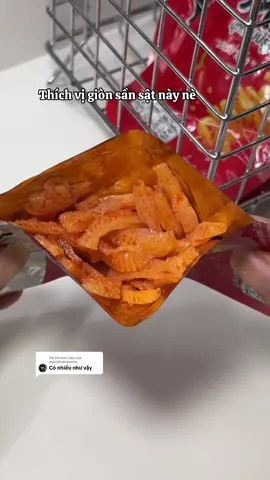 Trả lời @skibiditoletmomo Thích vị giòn sần sật này nè mấy bà #snackkhoainua #snackkhoainuacayte #xh #viral #anvat 