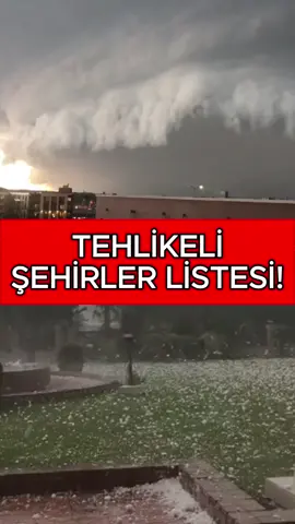 ⚠️ Umarız afetsiz atlatırız! Dolu, hortum, sel ve ani fırtına ihtimali bulunan şehirleri sizler için listeledik. Havadar kitlesi her zaman bilinçlidir. 7/8 gündür bu sistemi takip ediyorduk, nihayet geldi. Bereketli olsun! 🤗 Sorularınız varsa yoruma bekliyorum 🙂👍 #haber #haberler #sondakika #bilgi