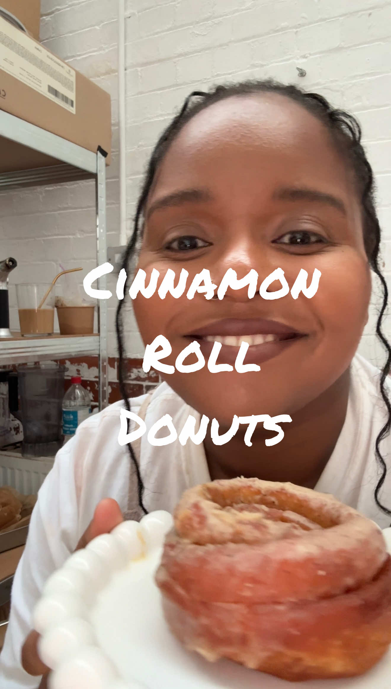 🍥BROWN BUTTER CINNAMON ROLL DONUTS (9–10 donuts): full recipe & method on my Substack! ✨Link in bio✨  INGREDIENTS Dough: 265g milk, 23g veg oil, 1 egg (55g), 13 active yeast, 480g very strong white bread flour, 60g sugar, 5g salt, 50g cold butter 🧈 Filling: 70g soft butter, 140g dark brown sugar, 2 tsp cinnamon, ¼ tsp salt 🤎 Icing: 190g cream cheese, 90g browned butter, 350g powdered sugar, 30g milk, 1 tsp vanilla, ⅔ tsp salt ✨ Plus: 2–3L neutral oil. ⸻ METHOD  Heat milk, oil + egg to lukewarm (38–43°C) 🔥. Add yeast, whisk + rest 10 mins. Add flour, sugar, salt → mix to shaggy dough. Add cold butter → mix 8–10 mins until smooth + elastic. Cover, rest 1 hr. Chill 4–6 hrs or overnight 🌙 FILLING: Mix butter + brown sugar + cinnamon + salt until paste forms. ICING: Brown butter until nutty → mix with cream cheese → add sugar, milk, vanilla, salt → whip + chill ❄️ Next day: Roll dough ½ inch thick → spread filling → roll up → cut 9–10 pieces → pinch seams. Place on parchment squares, spaced 2–3 inches. Proof uncovered 2 hrs ⏱️ Heat oil to 170°C. Fry each donut 3m30s per side until deep golden with pale ring 🍩 Drain 30 sec → move to plate. Keep oil 165–170°C. Glaze warm donuts 😍 NOTES: Best flour = VERY strong white bread flour (Marriages/ @Waitrose & Partners Canadian Flour). Donuts best day-of.