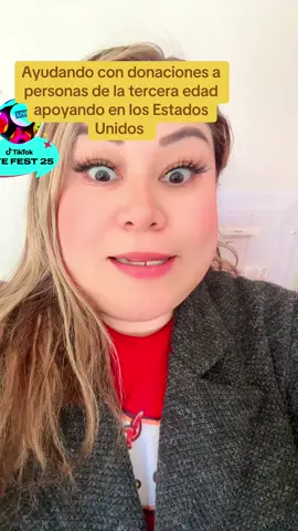 #LIVEFest2025 ayudando a personas de la tercera edad #ayuda#terceraedad #efectivo#ayudabenefica 