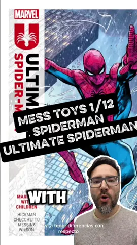 🕷️🔥 COLECCIONISTAS… MESS TOYS SIGUE A TOPE CON SPIDEY. Hoy os traigo el Ultimate Spider-Man de Mess Toys, basado en el Spider-Man de 2024. De momento es solo un render, pero… ¡madre mía la pintaza que tiene! La marca está yendo FULL SPIDER-VERSE, y no aflojan ni un segundo. Es verdad que muchos ya estáis pidiendo que se animen a sacar otros personajes, pero por lo que parece, su plan es seguir explorando el Spider-Verso y, de vez en cuando, sorprender con alguna figura distinta. Yo, personalmente… estoy deseando un Spawn. ¿Y vosotros? ¿Qué personaje os gustaría ver de Mess Toys? Dejádmelo en comentarios 👇🔥 ¡Os leo, coleccionistas!
