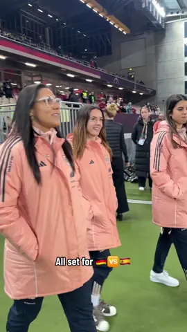 The big stars are here 👀⭐️ #UWNL #NationsLeague #Germany #Spain #WomensFootball 