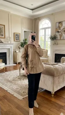 KALILA BLOUSE BORDIR KATUN POPLIN ATASAN WANITA#atasanwanita #blousebordir #blousekatun #blousepoplin #blousecantik 