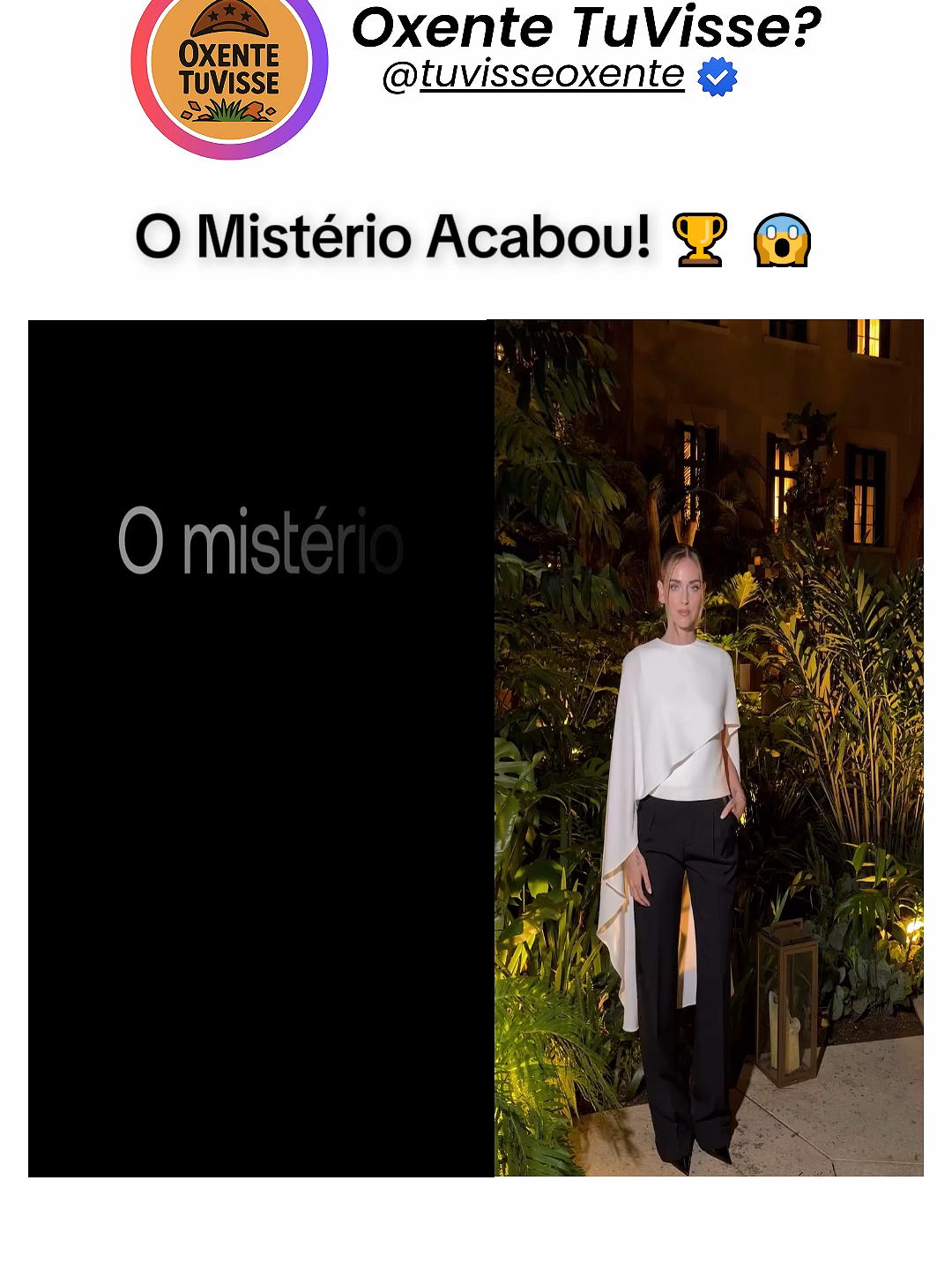 O mistério acabou #epicera #chiaraferragni #eventoclipfy @clipfyai.league