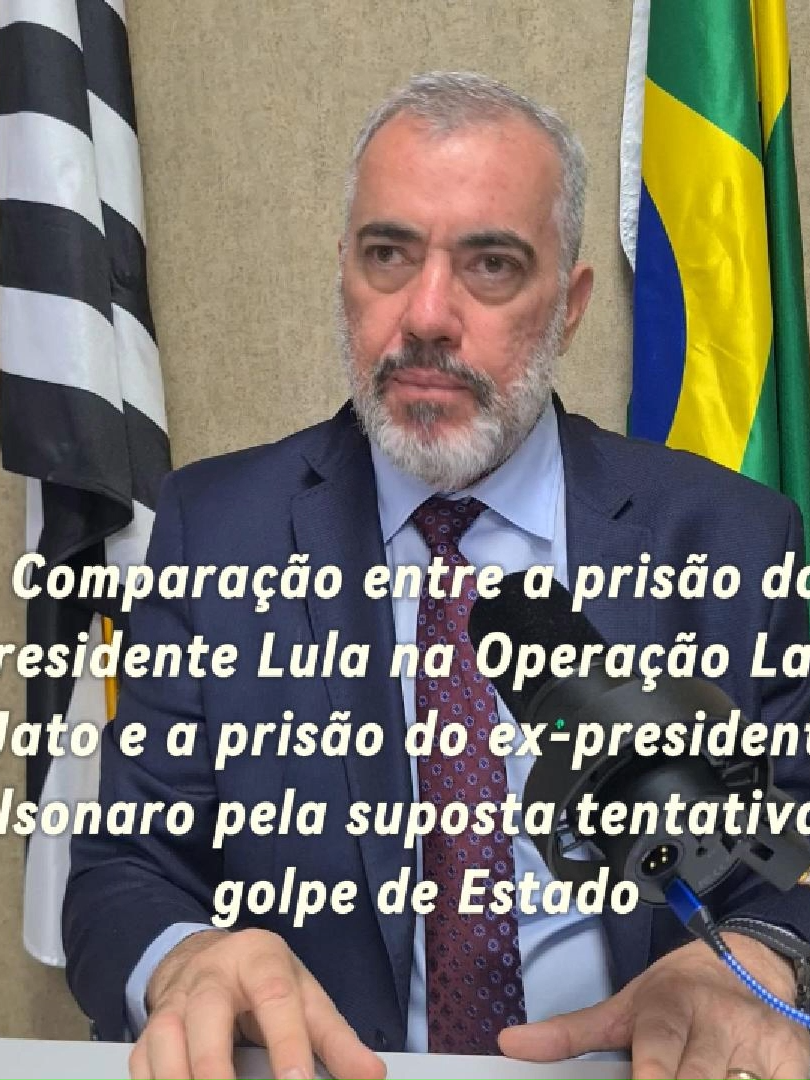 Comparação entre a prisão do ex-presidente Lula na Operação Lava Jato e a prisão do ex-presidente Bolsonaro pela suposta tentativa de golpe de Estado #Governo #Brasil #Esquerda #Direita #lula #bolsonaro #bolsonaropreso #lulapreso #lavajato #golpe #laurentiz #congressonacional #seguranca