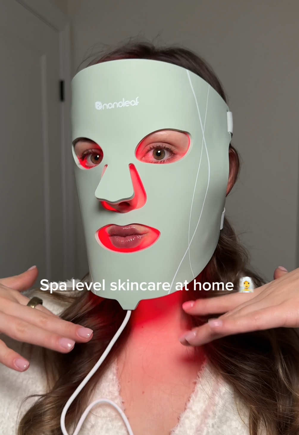 If you’re looking for an affordable AND effective LED mask @Nanoleaf is the one!! It has 7 different treatment modes to treat a variety of skin concerns and is the price of just one spa treatment! The link is in my bio if you want to check it out and snag it for 40% off!  #nanoleaf #nanoleafblackfriday #blackfriday #ledmask 
