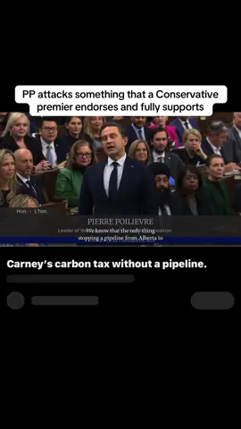 PP attacks something that a Conservative premier endorses and fully supports #pierrepoilievreislyingtoyou #neverpoilievre #pierrepoilievre #canada 