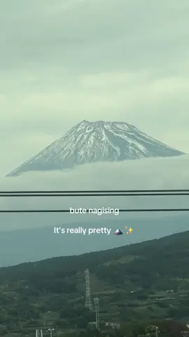 Mt fuji in shinkansen #japan #mtfuji 