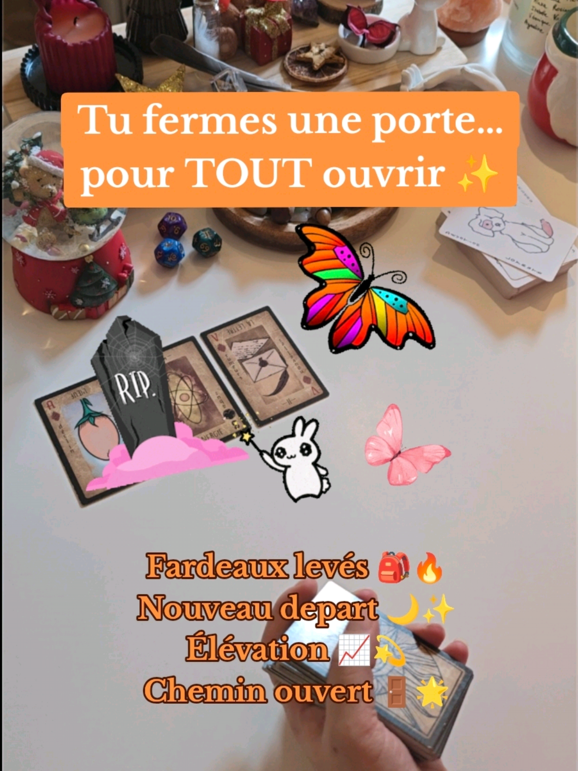 ✨ Cette guidance résonne pour toi ? 🔮 Pour une guidance privée, le lien est disponible dans la bio pour réserver ton rendez-vous 🕊️ #voyance #guidance #cartomancie #magie 