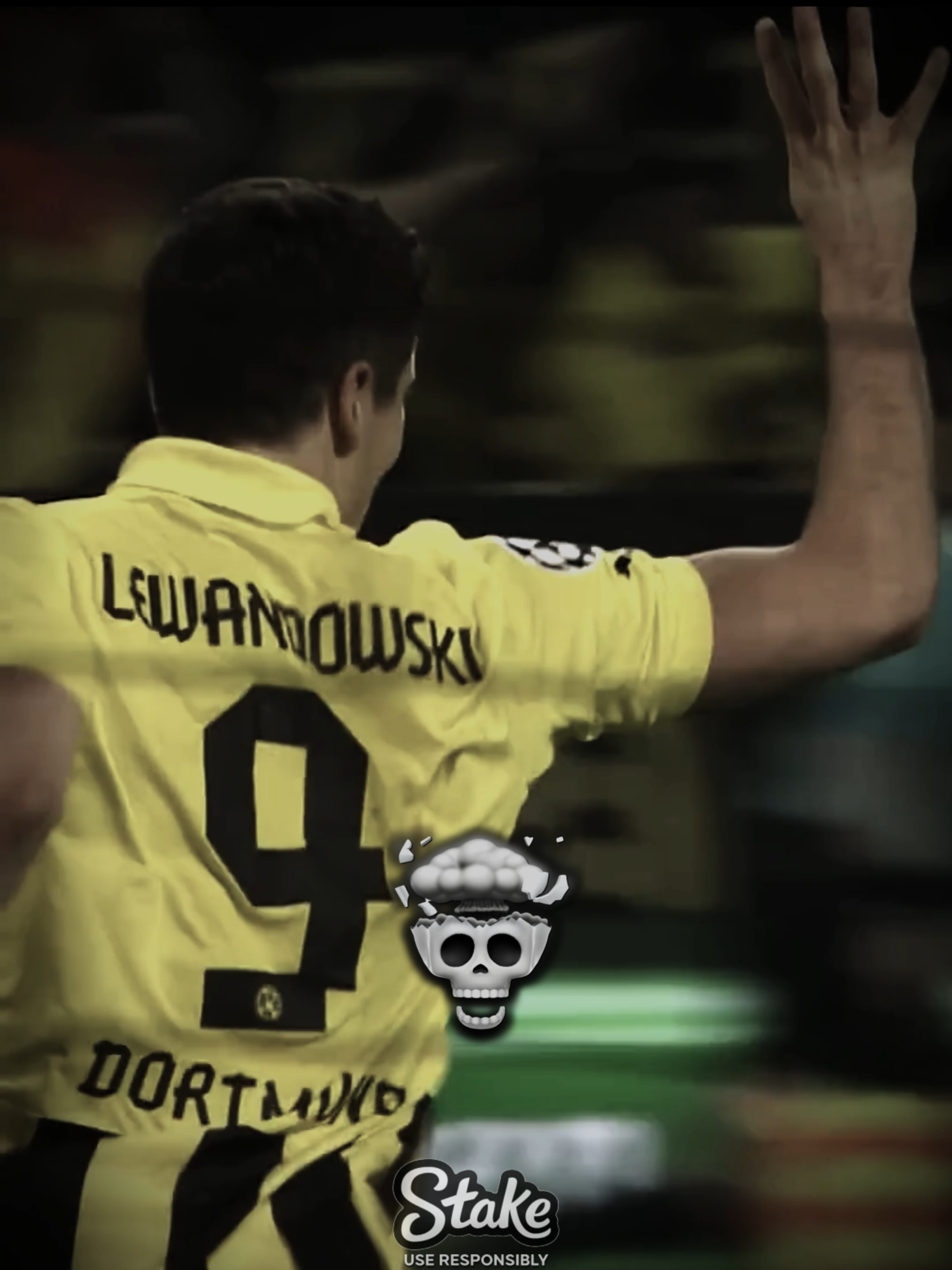 Lewandowski vs Real Madrid ☠️🔥 #lewandowski #borussiadortmund #realmadrid #football #blowthisup