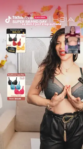 HSIA Enchante Floral Lace Unlined Comfort Non-padded Full Coverage Plus Size Underwire Bra Adjustable Straps The Adapter Cup Anti-Cookie-Cutter Bra TikTokShopBlackFriday