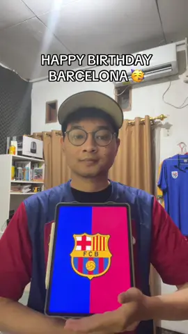 selamat merayakan hari jadi king #barcelona 