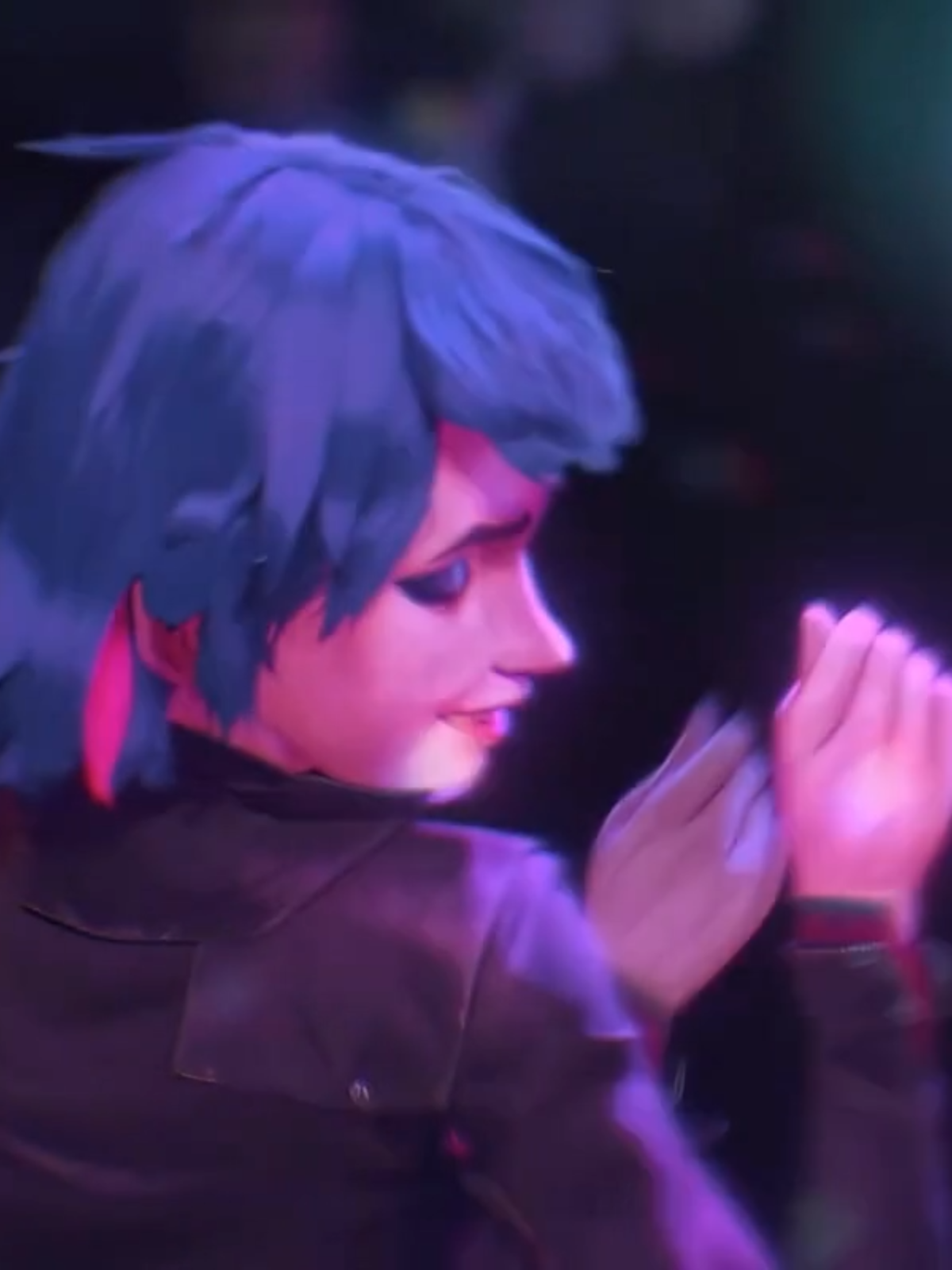 First time. #jinx #jinxarcane #ekko #ekkoarcane #edit #edits #highlight #arcane #french #english