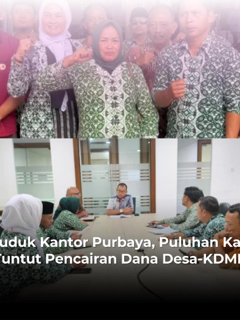 Geruduk Kantor Purbaya, Puluhan Kades Tuntut Pencairan Dana Desa-KDMP Puluhan kepala desa yang tergabung dalam Perkumpulan Aparatur Pemerintahan Desa Seluruh Indonesia (Papdesi) mendatangi kantor Purbaya Yudhi Sadewa  Kementerian Keuangan (Kemenkeu) di Jakarta Pusat, Kamis (27/11/2025) sore. Kedatangan mereka merupakan bentuk protes terhadap belum dicairkannya dana desa dan anggaran koperasi desa Merah Putih (KDMP) tahap II 2025. #PurbayaYudhiSadewa #KemenkeuTepercaya #menkeu #menterikeuangan #kades #kadesviral#fyp