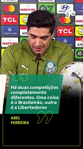 Abel Ferreira, em coletiva antes da final da Libertadores: 