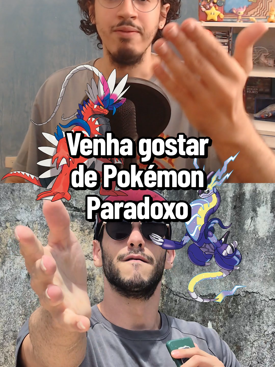 Qual sua Forma de Pokémon Favorita? ft. @kakamestrepokemon #pokemon #pokemontcg #humor #fyp #vempralua