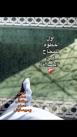 اول خطوة للنجاح هي 