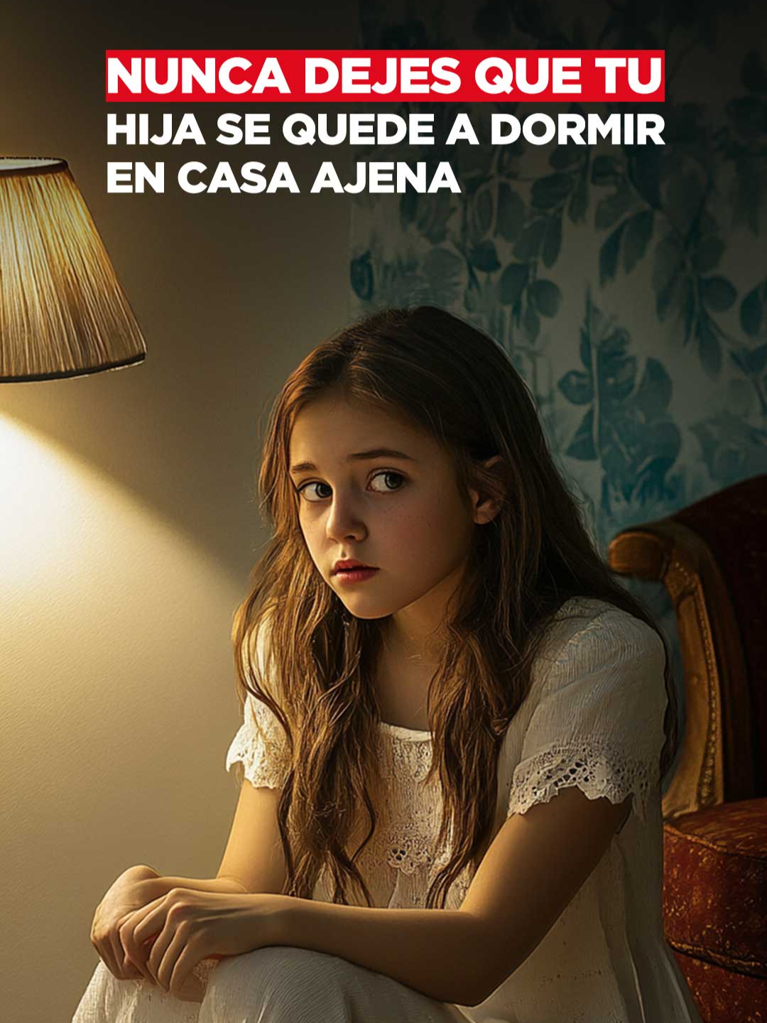 Nunca dejes que tu hija se quede a dormir en casa ajena