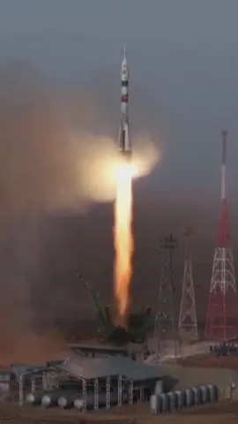 Russia’s only crewed-mission launch site has suffered major damage following a rocket launch on Thursday. The Baikonur Cosmodrome in Kazakhstan will be unable to host launches until repairs are made after part of the launchpad collapse into an exhaust trench during the successful launch of the Soyuz MS-28 to the ISS. Click link in bio for more 🔗