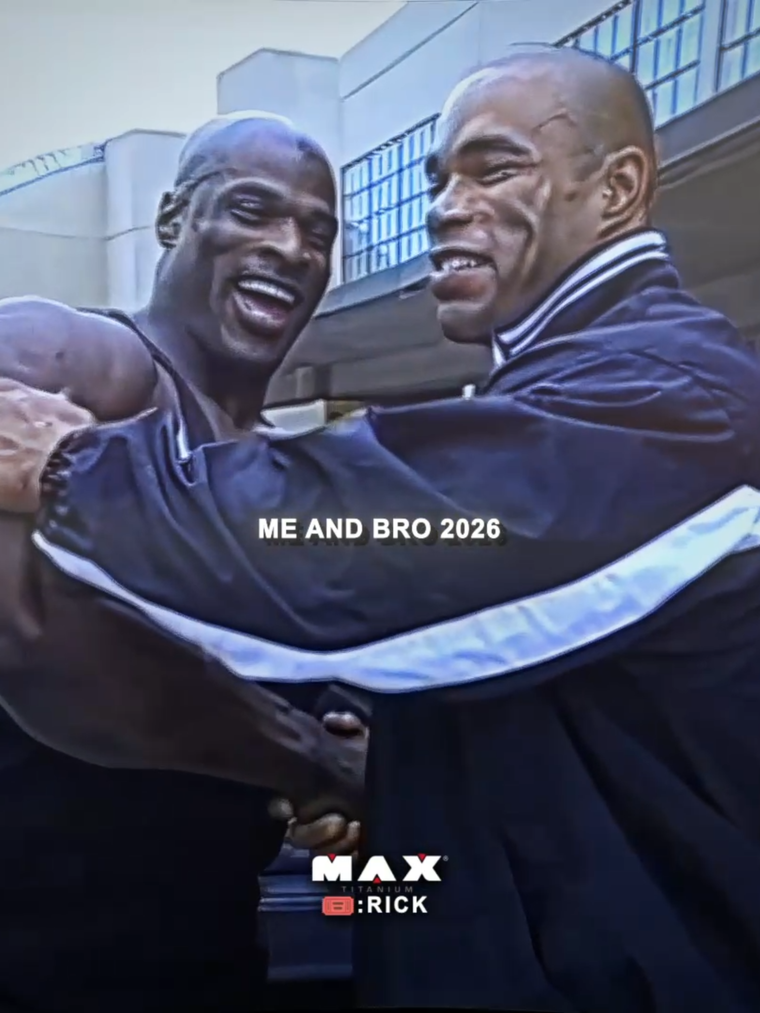 Me and Bro🔥 - 🎟️ : RICK - na @maxtitaniumoficial - #fyp #bodybiulding #gym #gymedit #ronniecoleman #kevinlevrone