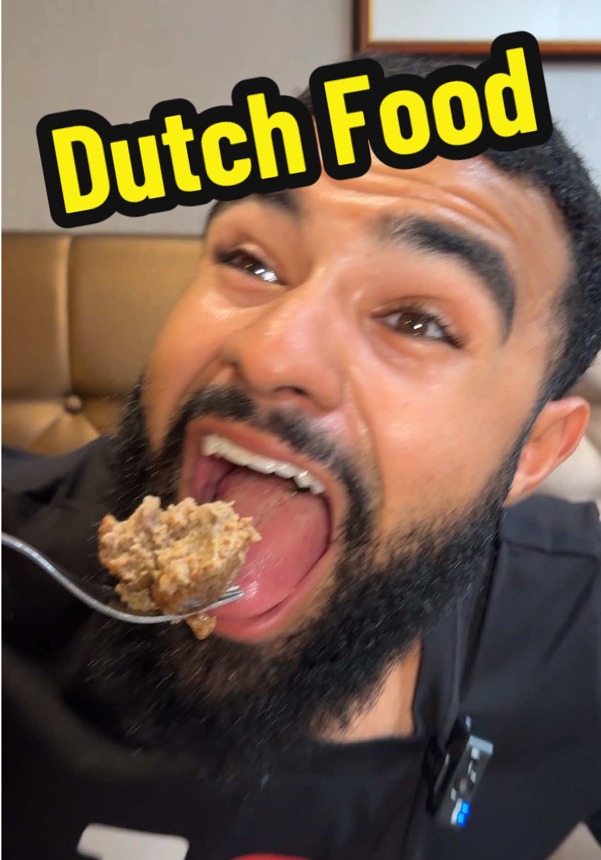 Trying Dutch Food for First Time 🇳🇱  #foodcritic #foodreview #dutchfood 