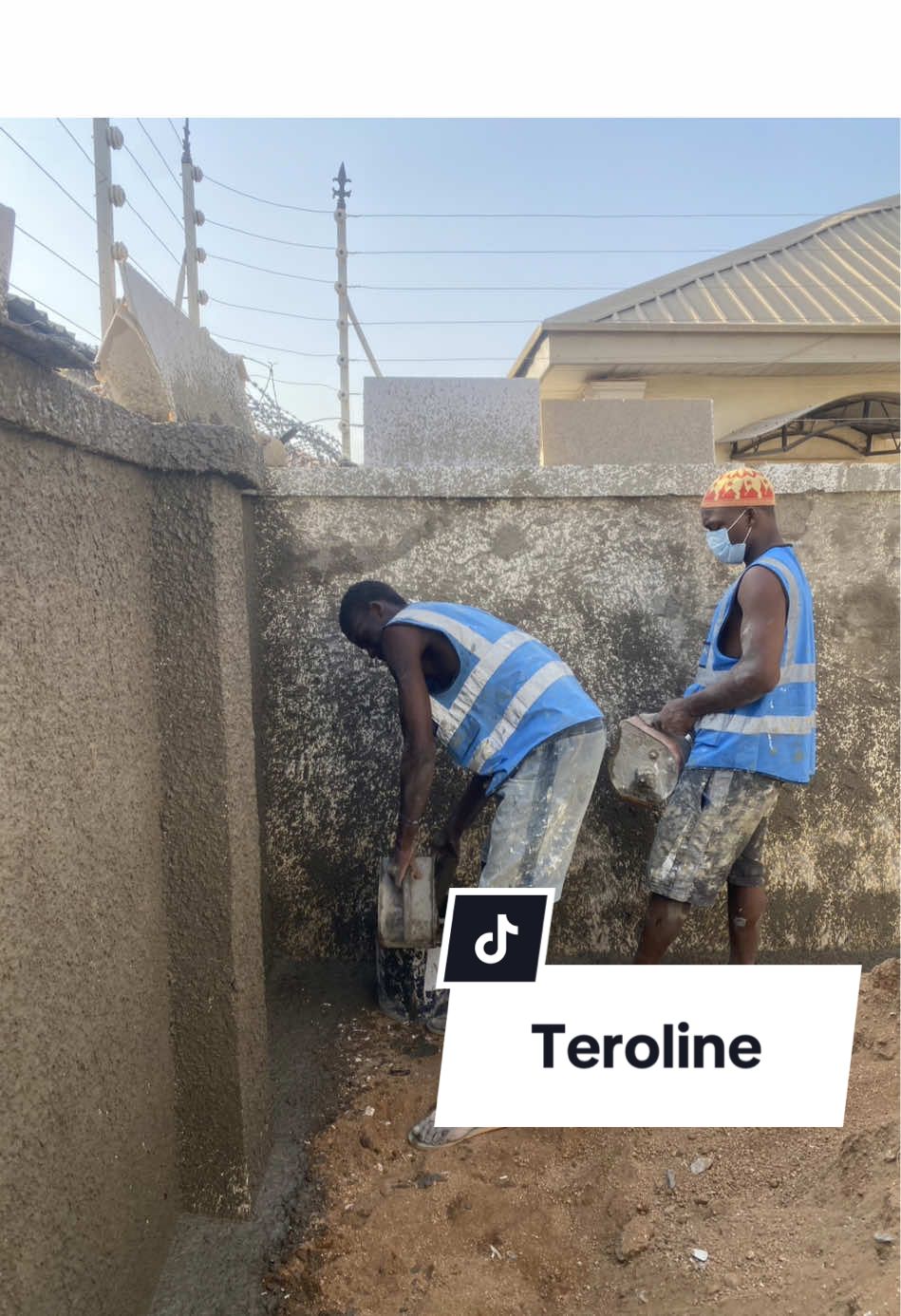 Trust the process even though it looks like demolished. Only professionals know why we had to do this. #teroline #germanteroline #tyroline #painters #abuja