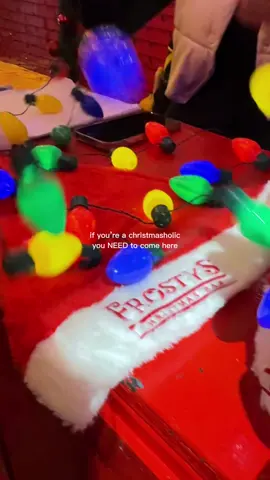 pov: you and your friends FINALLY could rsvp for @frostyshollywood 😭🙌🏼🎄🎅 IT WAS SO BEAUTIFUL 🙌🏼  - #christmas #frostyspopup #losangeles #hollywood #christmaslights 