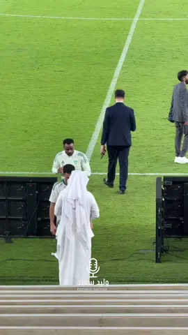 رياض محرز للجماهير 👏🏼💚 #sportsontiktok #spl 