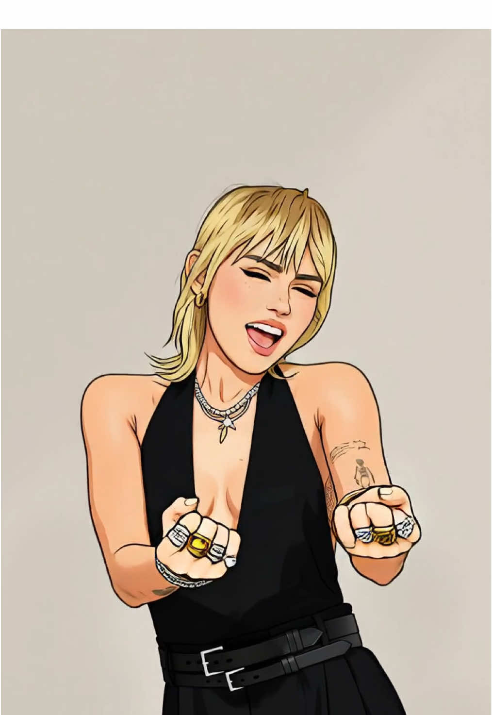 Miley Cyrus, Flowers @Miley Cyrus dance by @NADDIA 🦋✨  #mileycyrus #flowers #ai #ia 